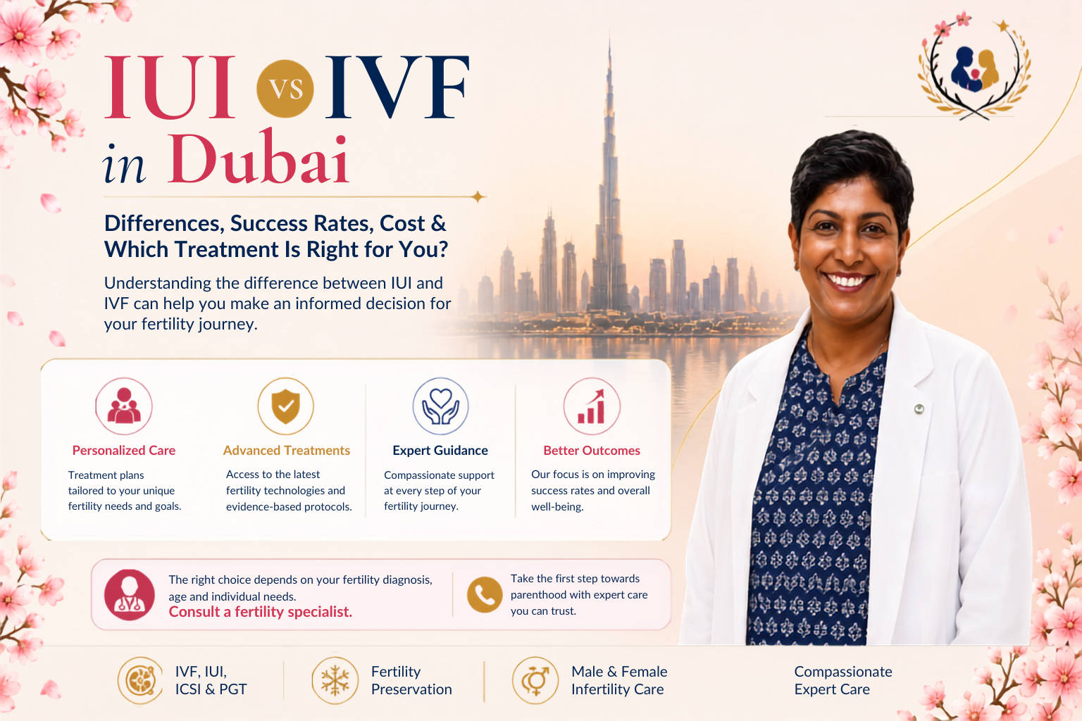 IUI vs IVF in Dubai